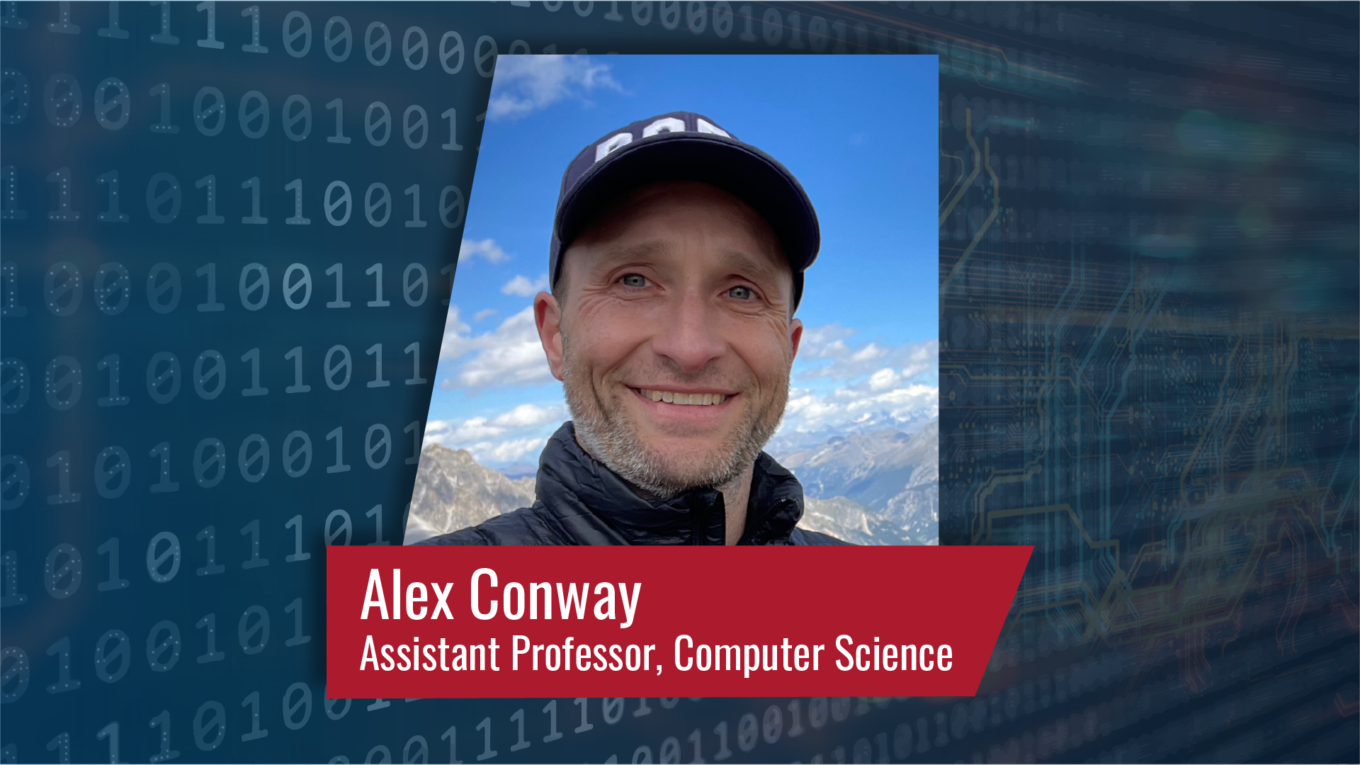 Meet the new faculty: Alex Conway | Cornell Bowers