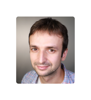 A color photo of a man.