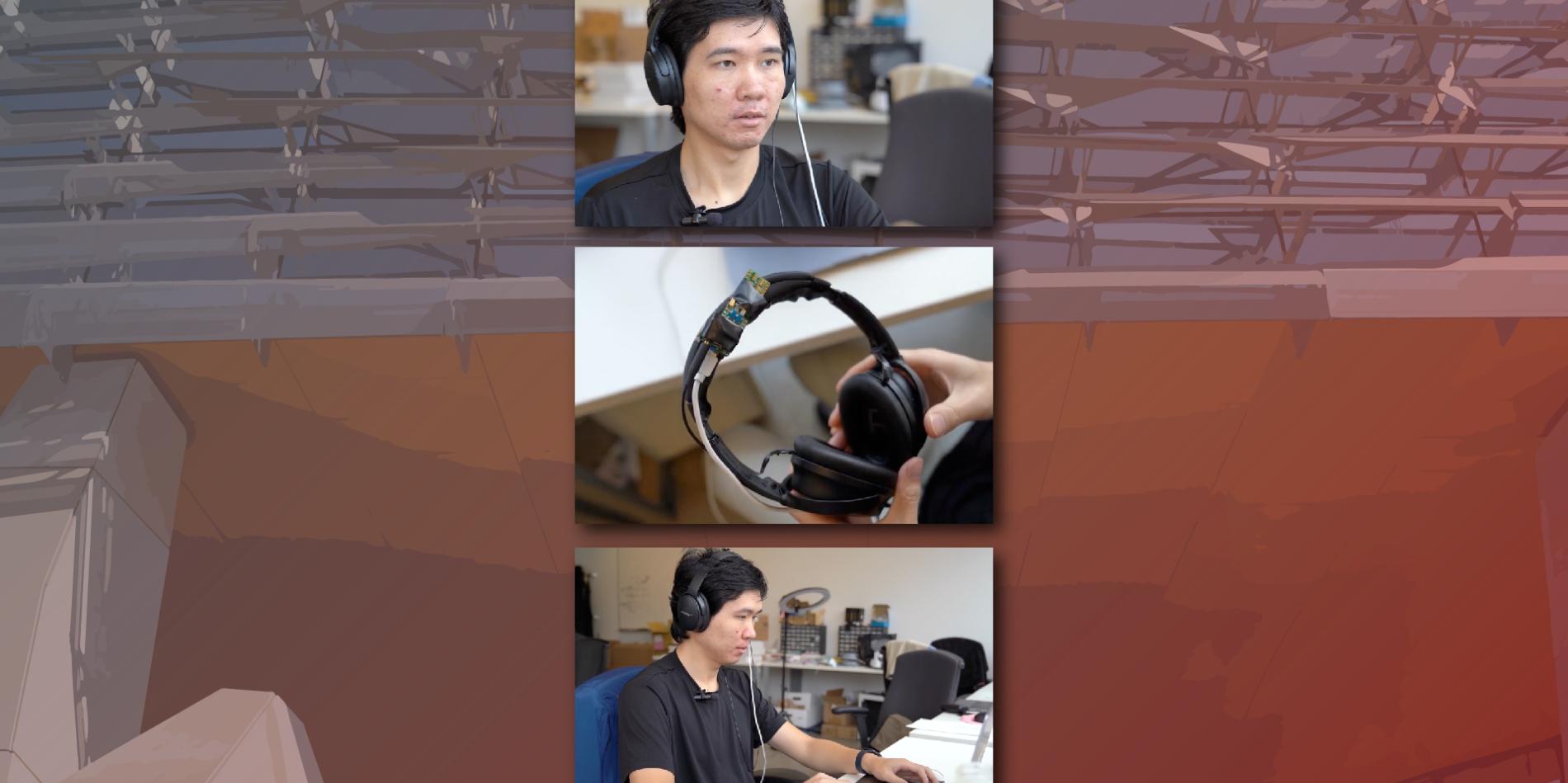 HPSpeech: Sonar-equipped headphones read silent speech