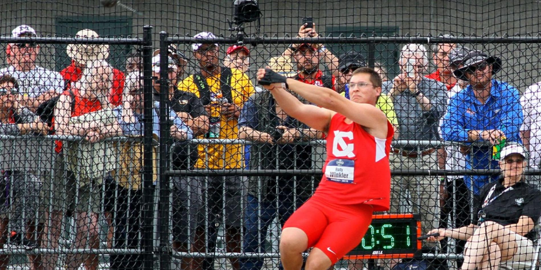 Information science alum Winkler '17 completes in Olympics