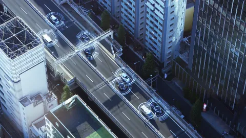 Automotive sensing system concept. Shutterstock