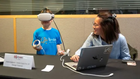 AI apps and robots take home awards at BOOM