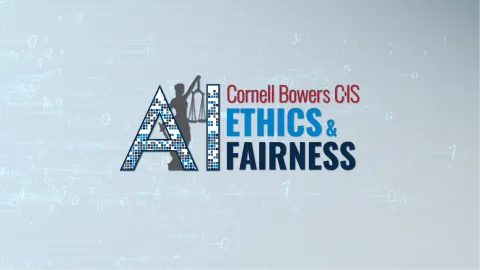 Through research and education, Bowers CIS is shaping fairer, ethical AI