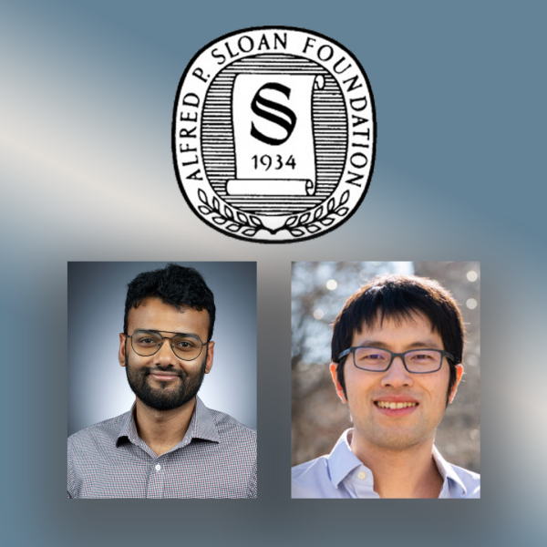 Chattopadhyay, Tan, Ph.D. ’16 win Sloan Research Fellowships
