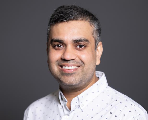 Color portrait of Aditya Vashistha