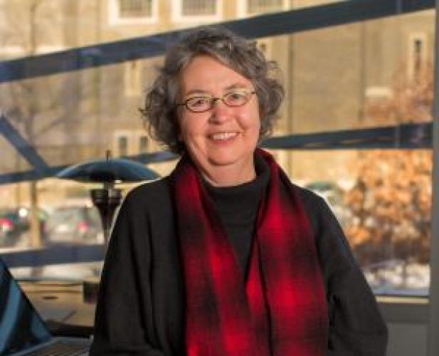 Color portrait of Geri Gay