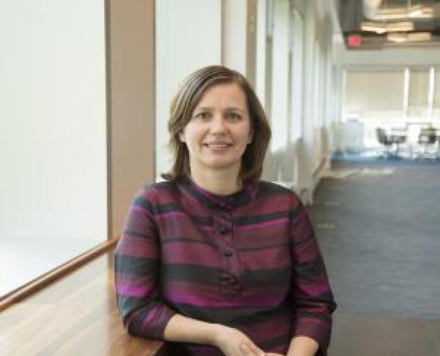 color portrait of Natalie Bazarova