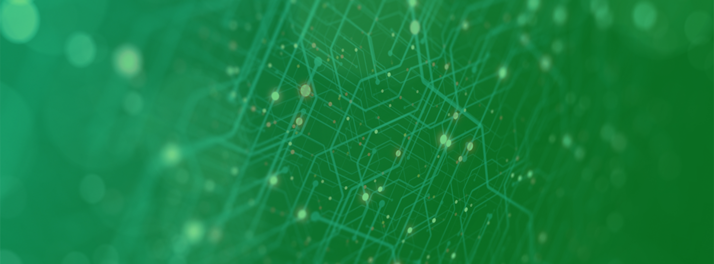 green data and networks intersecting 