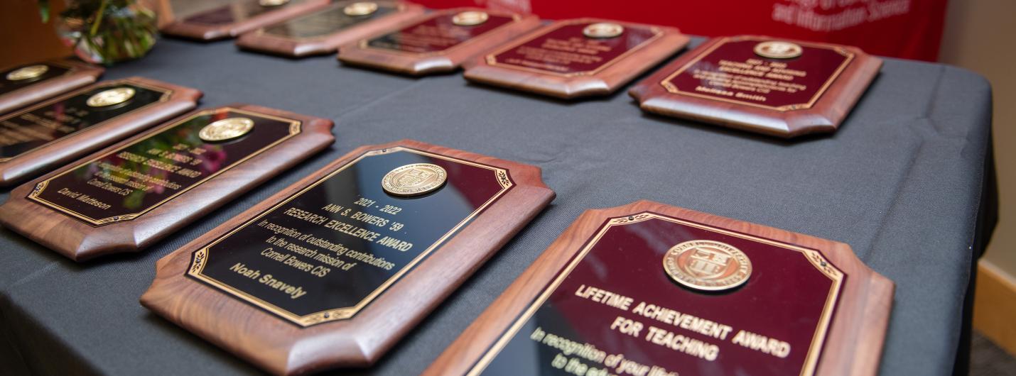 Ten Bowers CIS faculty receive inaugural excellence awards