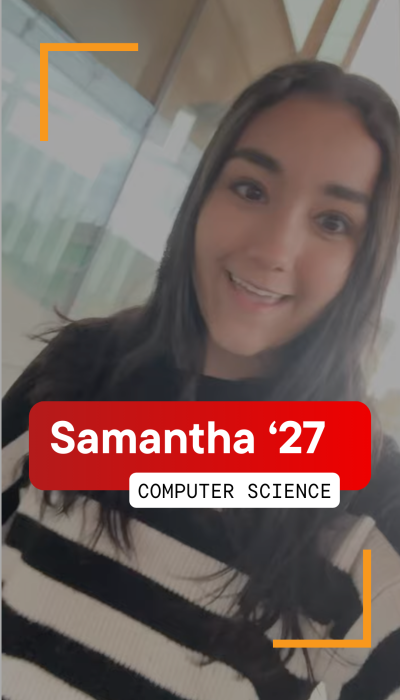 a young woman with brown hair 